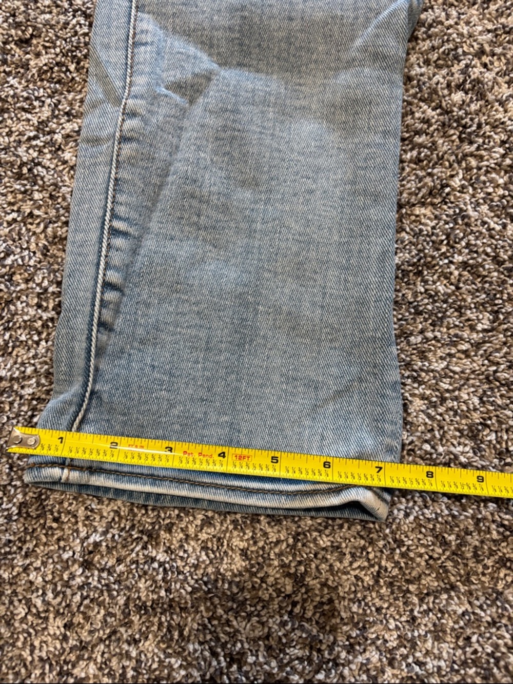 DRIFTWOOD Light Wash Straight Leg Women's Jeans - Picture 6 of 6